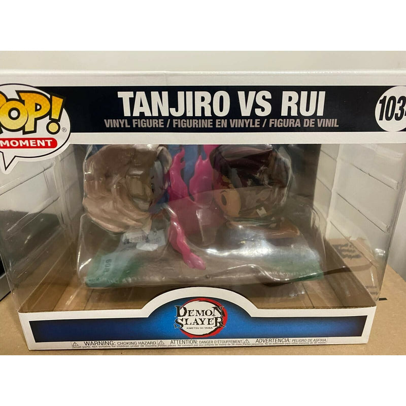 Funko Pop Demon Slayer Moment : Tanjior VS Rui