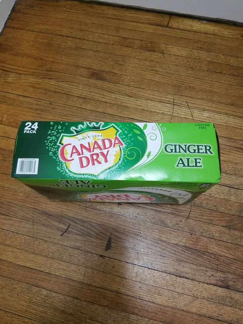 Canada Dry Ginger Ale Cans, 24 Count, 12 Fl oz