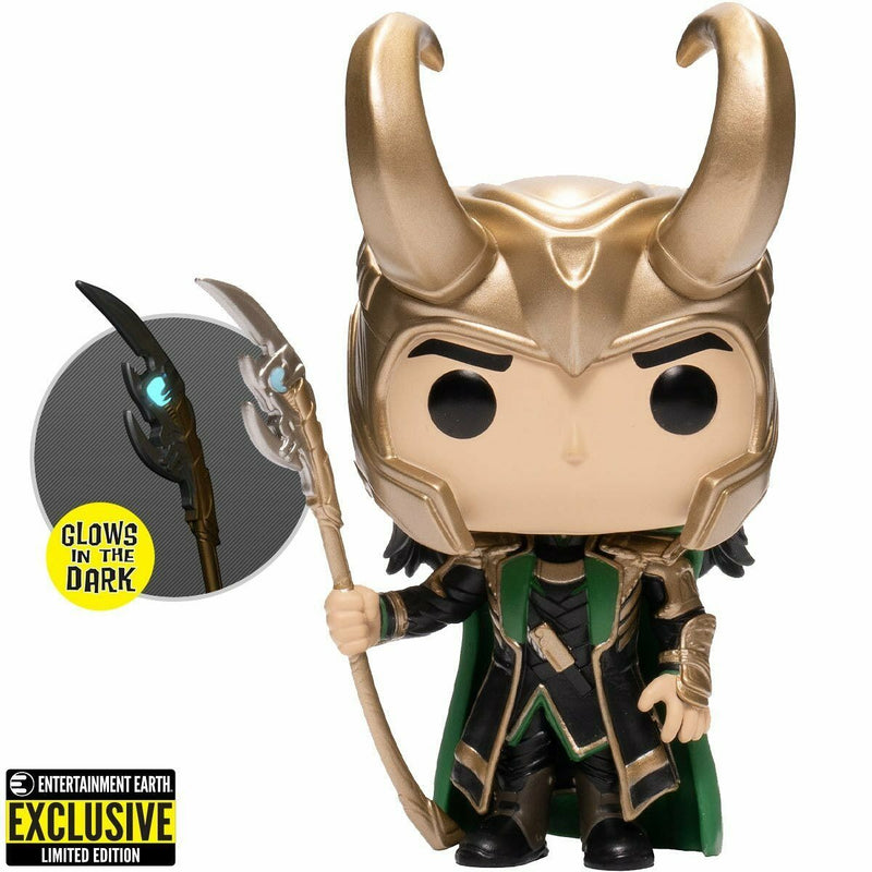 Funko Pop! Avengers Loki With Scepter