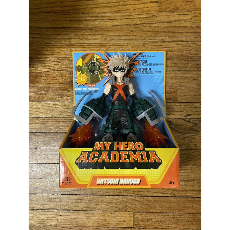 My Hero Academia Katsuki Bakugo 12" Figure MHA, McFarlane Toys (New) Light Sound