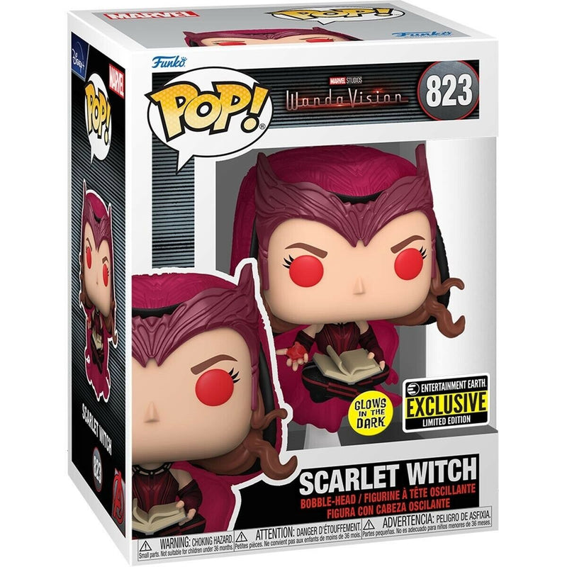 WandaVision Scarlet Witch Glow-in-the-Dark Pop! Vinyl Figure - IN STOCK